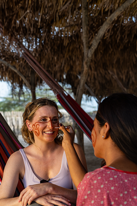 Pintura Facial Wayuu, la Guajira.